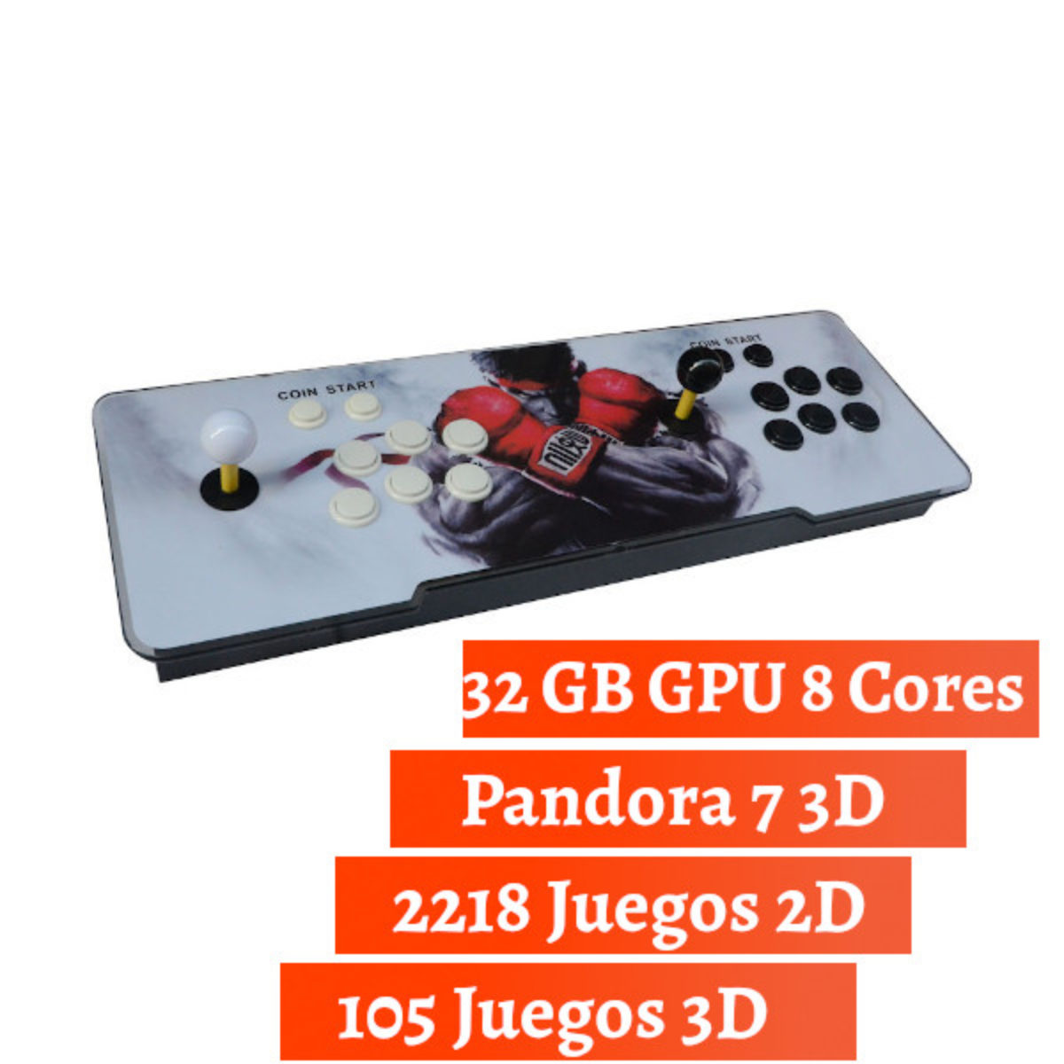 Buy Pandora Box 7 3d Version 2323 Games Retro Consoles Store In Kibotek Spain