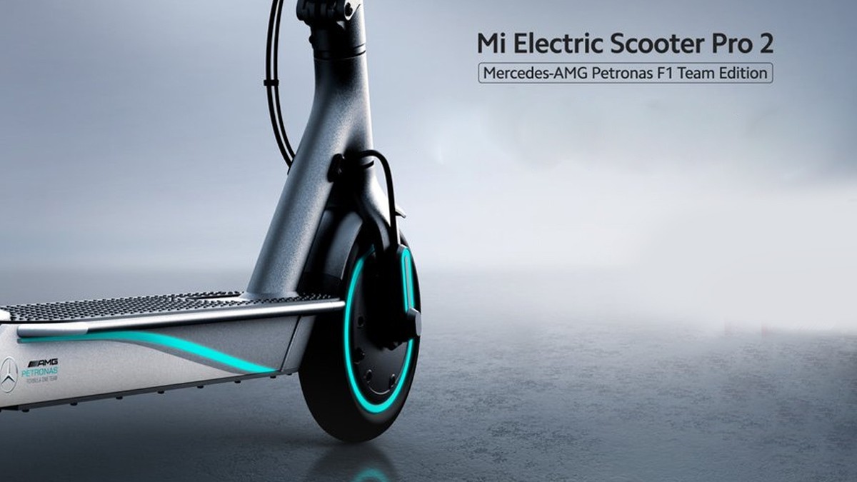 Trotinete Eléctrica Xiaomi Mi Electric Scooter Pro 2 Mercedes AMG Petronas  F1 Team Edition