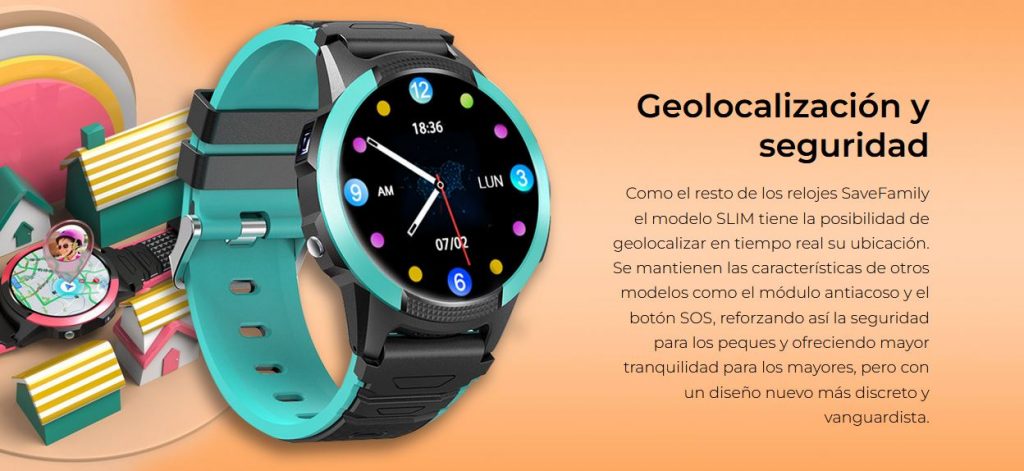 Buy SaveFamily GPS 4G ICONIC Watch for children ▷ Shop Watches for children