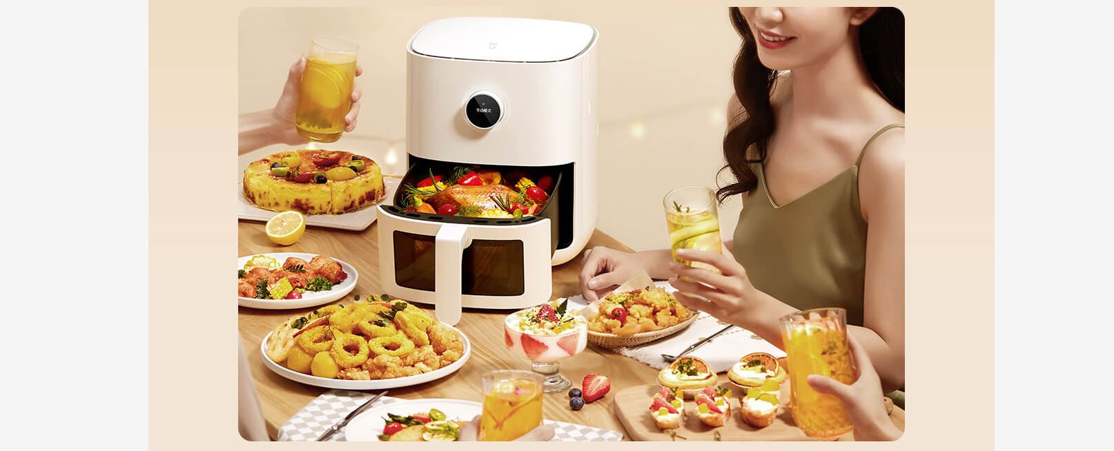 Acquista Xiaomi Air Fryer senza olio - Mi Smart Air Fryer Pro 4L ▷ Xiaomi  kiboTEK Spain Europe® Store