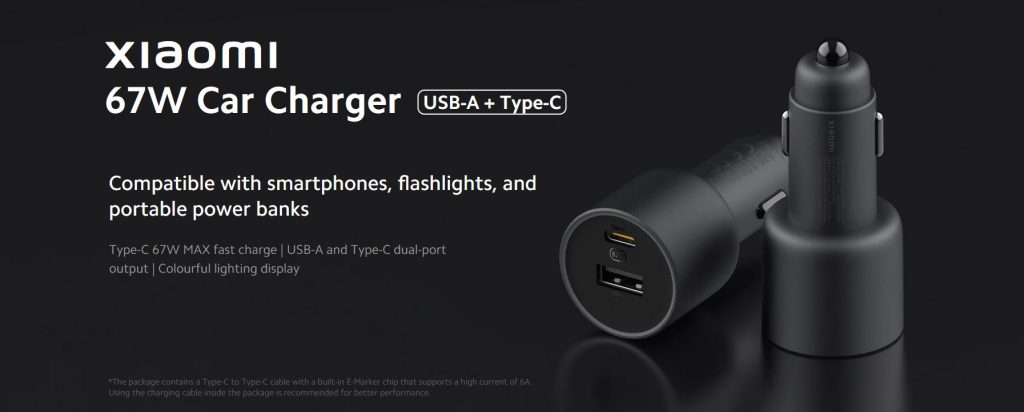 Cargador Xiaomi 67W USB-C — Market