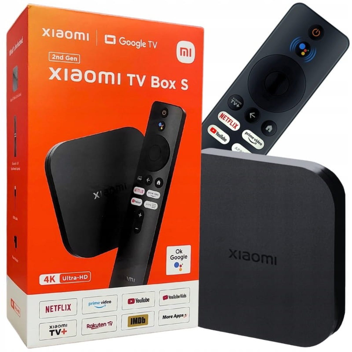 XIAOMI TV Box S 2ND Gen. 4K - Guanxe Atlantic Marketplace