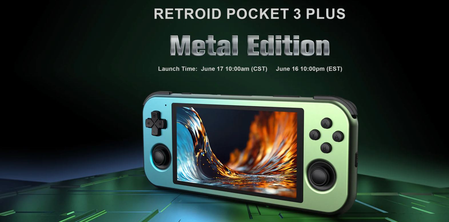 【美品】 Retroid Pocket 3+ Metal Edition