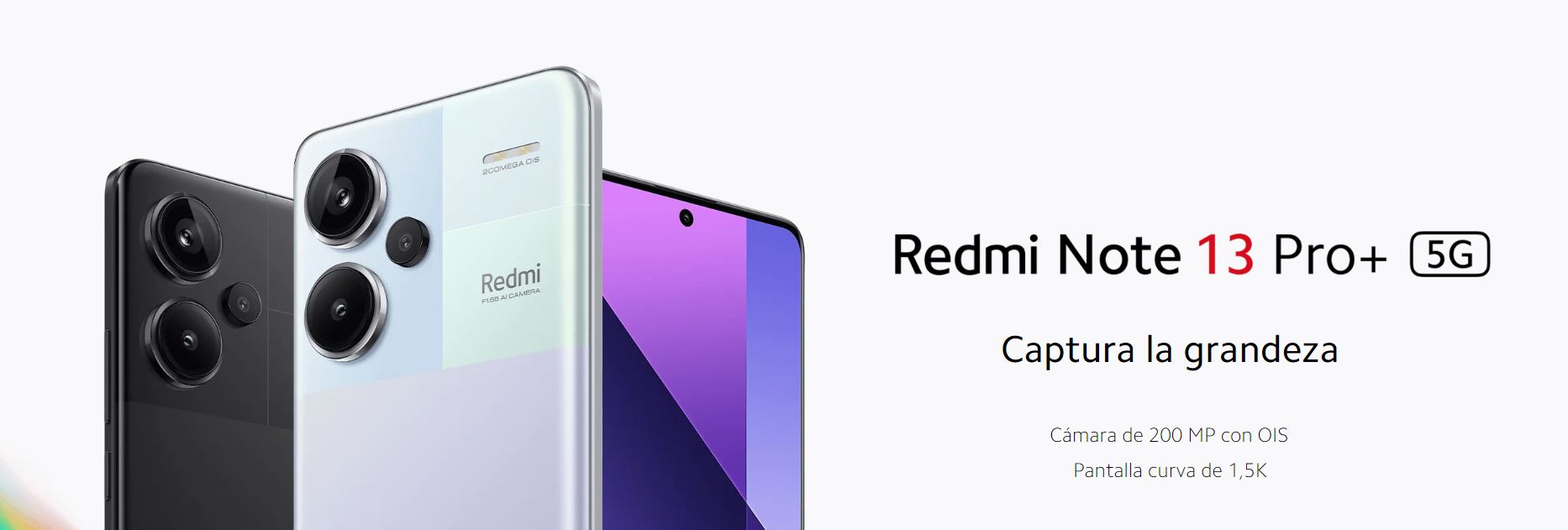Xiaomi - Redmi Note 13 Pro 16,9 cm (6.67) SIM doble 5G USB Tipo C 12 GB  512 GB 5100 mAh Azul