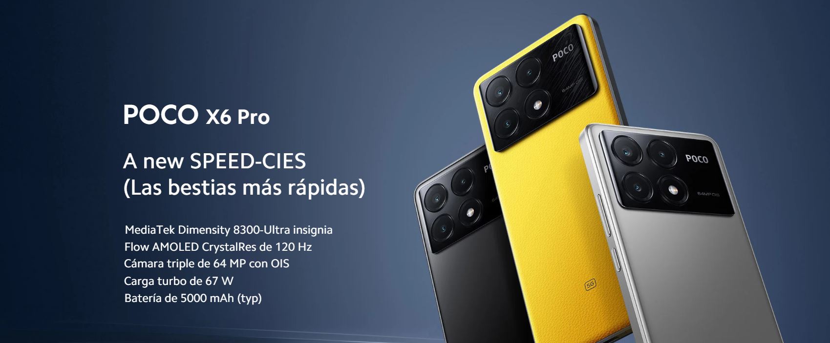 Xiaomi Poco X6 Pro 5G Nero (12GB / 512GB) - Cellulare & smartphone -  Garanzia 3 anni LDLC