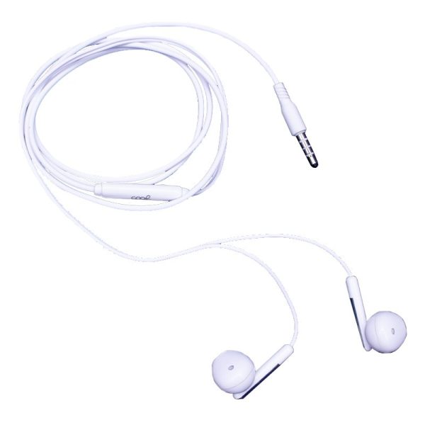 Auriculares 3,5 mm COOL Care Stereo Con Micro Blanco – Bild 4