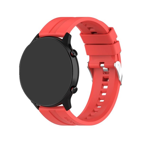 Correa Universal 22mm Xiaomi / Amazfit / Huawei / Samsung / COOL Goma Rojo - Imagem 4